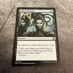 Night's Whisper - Eternal Masters - MTG Magic the Gathering - NM - Image 1