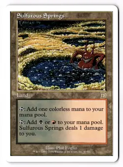 Sulfurous Springs 40 Deckmasters Garfield vs Finkel Normal MP - Image 1