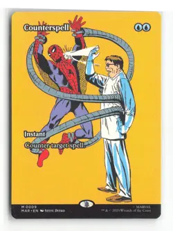 Magic Marvel Spider-Man #9 Counterspell (Borderless) - Image 1