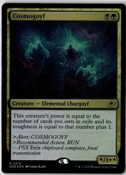 MTG # 0215 Cosmogoyf - Foil (EOE) - Image 1