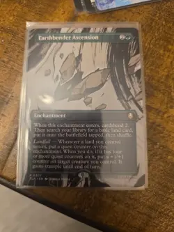 MTG Earthbender Ascension #0307 Borderless R Avatar: The Last Airbender (TLA) - Image 1