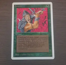 Berserk - MTG: Magic The Gathering Legends English 1994 - Near Mint - Image 1
