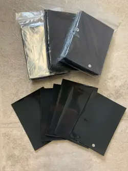 Ultra Pro DECK PROTECTORS - BLACK (50 pack) - USED - Pack of 3 - Image 1