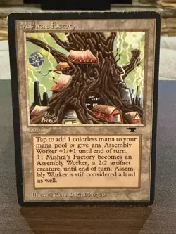 Mishra's Factory (Spring) Antiquities MTG: Magic The Gathering MP - Image 1
