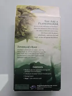 Battle for Zendikar Intro Pack Zendikar's Rage (ENGLISH) SEALED MAGIC MtG - Image 2
