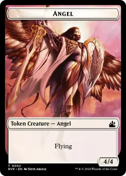 Angel Token (0002) MTG NM - Ravnica Remastered - Image 1