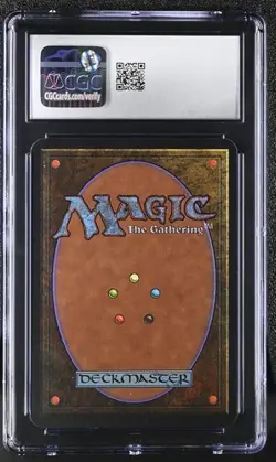 MTG Magic The Gathering Prodigal Sorcerer 1993 Limited Edition (Alpha) CGC 8 - Image 2