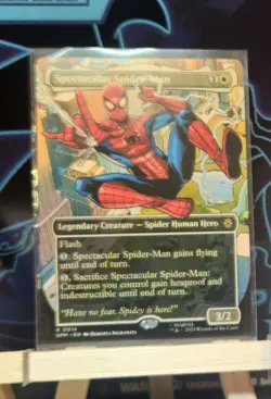 Spectacular Spider-Man (Borderless) Marvel's Spider-Man Foil - Image 1