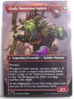 Grub, Storied Matriarch [New, Near Mint] Borderless Art {Lorwyn Eclipsed} - Image 2