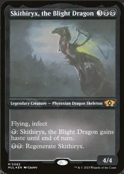 Skithiryx, the Blight Dragon (Foil Etched) MUL 82 - Image 1