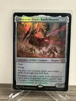 MTG - Brothers' War - Liberator, Urza's Battlethopter 237/287 Foil NM LC1 - Image 1