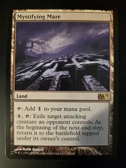 Mystifying Maze NM Core Set 2011 M11 MTG FREE SHIPPING - Image 1