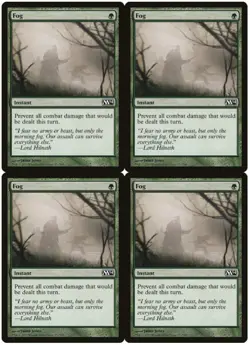 MTG Fog x4 Magic 2014 M14 Common NM Playset - Image 1