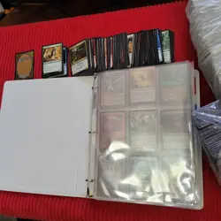 8 Pages of FOILS Cards Collection in Binder. And 1,000 Bulk MTG Lot - Image 4