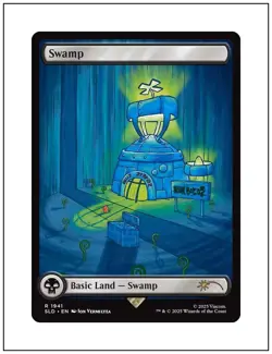 1x Of each Spongebob Full Art Land, Secret Lair Drop, MTG NM - Image 3