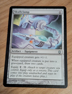 MTG Skullclamp Darksteel NM - Image 1