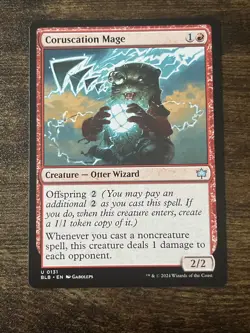 Coruscation Mage 0131 Bloomburrow BLB MTG Magic The Gathering S3066* - Image 1