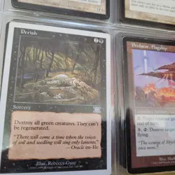 10 Pre-Modern Era Pages of Cards Collection in Binder. And 1,000 Bulk MTG Lot - Image 2