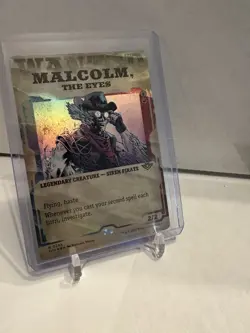 Malcolm, the Eyes - Foil - Showcase MTG Outlaws of Thunder Junction NM 0295☄ - Image 1