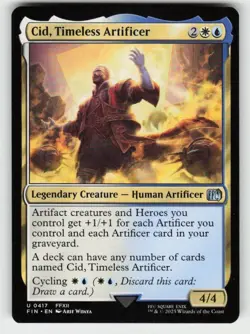 Cid, Timeless Artificer (0417) 417 MTG Normal FINAL FANTASY - Image 1