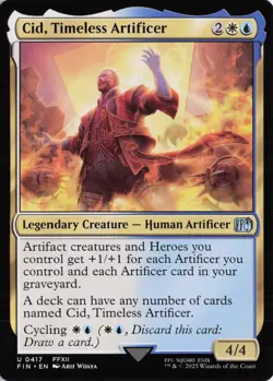 Cid, Timeless Artificer (0417), 417, FIN, Normal - Image 1
