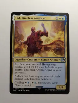 Cid, Timeless Artificer 0417 Final Fantasy Regular MtG Non Foil FIN - Image 1