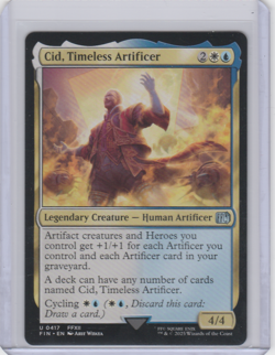 Cid, Timeless Artificer (0417) Final Fantasy Regular - Image 1