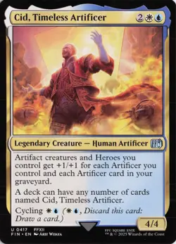 Cid, Timeless Artificer (0417), 417, FIN, Normal - Image 1