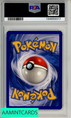 1999 POKEMON FOSSIL GENGAR-HOLO #5 PSA 8 NM-MT - Image 2