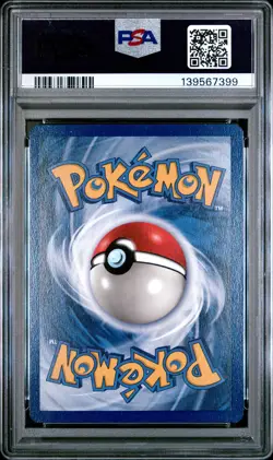 1999 POKEMON FOSSIL #5 GENGAR-HOLO PSA 8 - Image 2