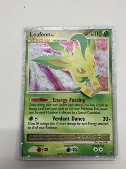 Leafeon LV.X 99/100 Majestic Dawn Holo Pokemon 2008 Vintage MP+/LP - Image 1