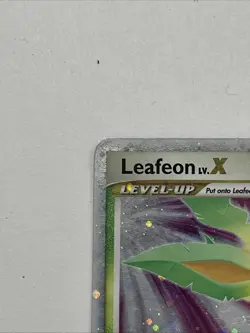 Leafeon LV.X 99/100 Majestic Dawn Holo Pokemon 2008 Vintage MP+/LP - Image 4