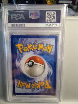 2025 Pokemon Svp En Rockets Nidoking Ex Team Rocket Tin #217 Promo Psa9 - Image 2