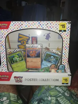 Pokemon TCG Scarlet & Violet 151 Poster Collection 6 Box Case - Image 1