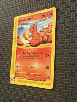 Charmander 97/165 Expedition Common E-Reader WOTC 2002 Pokemon TCG Card LP - Image 3
