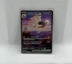 Pokemon TCG Charizard EX 199/165 Scarlet Violet 151 English Card NM+ CONTENDER! - Image 1