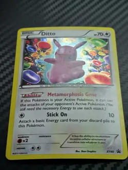 Pokemon Ditto XY40 Black Star Promo Holo (2015) - Lightly Played - Image 3