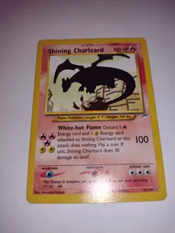 Shining Charizard 107/105 Neo Destiny Holo Pokemon - Image 2