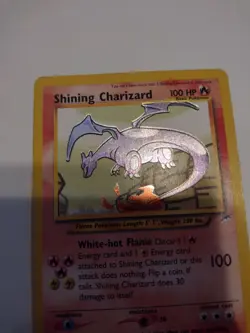 Shining Charizard 107/105 Neo Destiny Holo Pokemon - Image 3