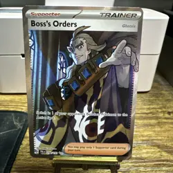 Pokemon Boss's Orders 248/193 Sv02: Paldea Evolved Holo (NM) - Image 1