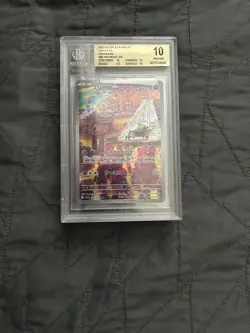CGC 10 DROWZEE 086 VIOLET EX JAPANESE SCARLET & VIOLET JAPANESE POKEMON GEM MINT - Image 1