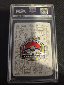 2019 POKEMON 2019 WORLD CHAMPIONSHIPS DECK RAICHU & ALOLAN RAICHU GX PSA 9 - Image 2