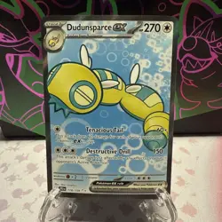Pokemon Dudunsparce ex 178/159 Journey Together Ultra Rare Full Art Holo NM - Image 1