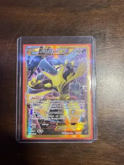 Alakazam EX Fates Collide 125/124 Full Art Holo Secret Rare Pokemon TCG NM - Image 1