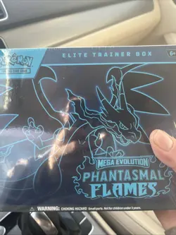 Pokemon Mega Evolution Phantasmal Flames Elite Trainer Box ETB Sealed - Image 1