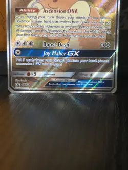 3 Pokemon Eevee GX SM233 Full Art Black Star Promo Sun & Moon excellent conditio - Image 4