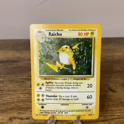 Pokemon - Raichu 014/102 Base Set Holo - Image 1
