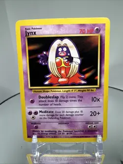 Jynx 31/102 Base Set Unlimited WOTC Vintage Pokemon - Image 5
