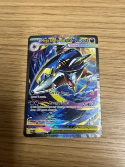 Mega Sharpedo ex Holo Pokemon Phantasma #127/094 Special Illustration Rare SIR - Image 1