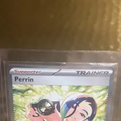 Pokemon Perrin Full Art Holo Ultra Rare 220/167 Twilight Masquerade - Image 3